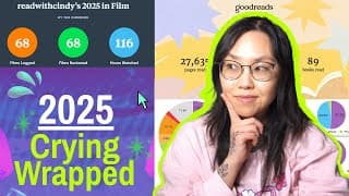89 Books, 68 Movies, 88 Tears: My 2025 Wrapped For Reading, Watching, And Crying