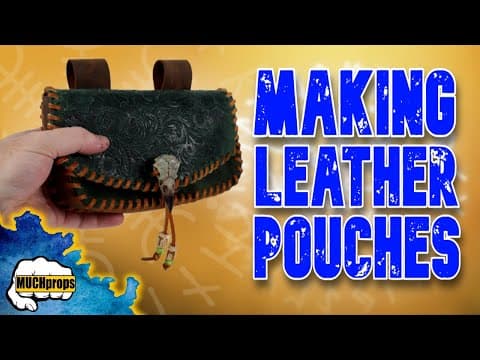Making Leather Pouches