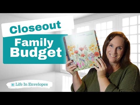 October Budget Closeout / Tbm Bbp Workbook /  #lowincome #singlemom