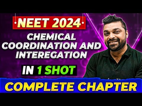 Chemical Coordination And Integration In One Shot | Complete Chapter Of Zoology | neet 2024