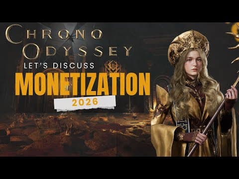 🌚 Chrono Odyssey Mmorpg Promises No Pay To Win | Let's Discuss The Monetization System