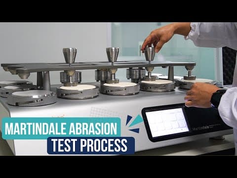 Martindale Abrasion Testing Process - Governed By Iso 12947 2