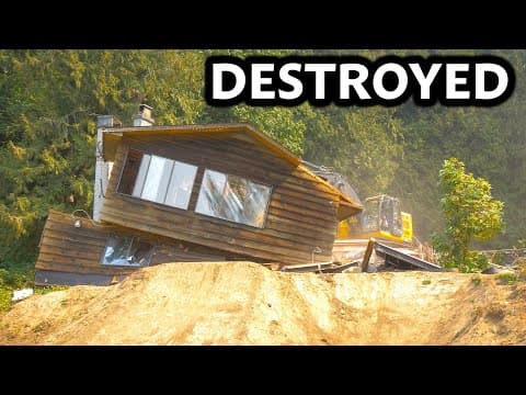 We Demolished Our House! - Property Update