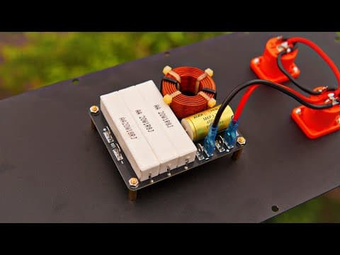 Building A Professional 1-way Passive Crossover | Tweeter Crossover
