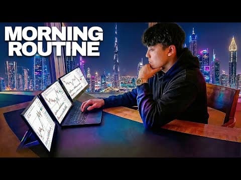 My Ultimate Day Trading Travel Setup & Morning Routine (2026)