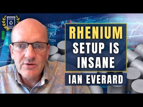 Stack Rhenium? The Ultra-rare Metal Set To Go Parabolic In 2026: Ian Everard