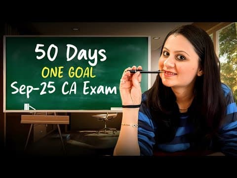 50-day Time Table For Ca Inter & Ca Final Sep 25 | Realistic Guidance
