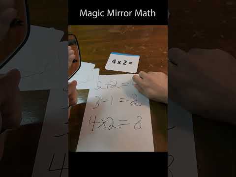 Magic Mirror Math   #shorts