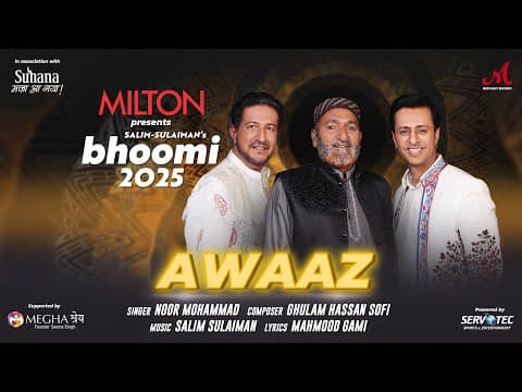Awaaz (chayni Bartal) چاینی برتل | Noor Mohammad | Salim Sulaiman | Bhoomi 2025 | Kashmiri Music