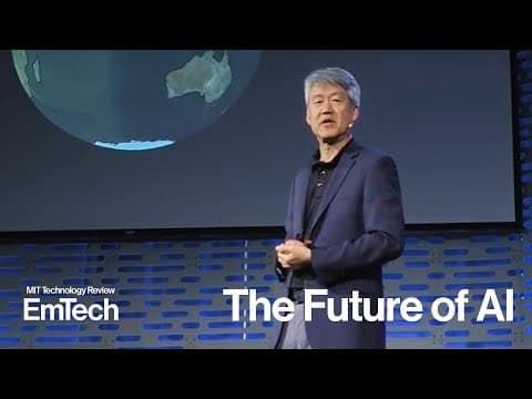 The Future Of Ai And What Comes Next | Peter Lee, Microsoft | Emtech Excerpt
