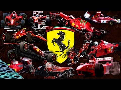 Every Ferrari Formula 1 Car Explained