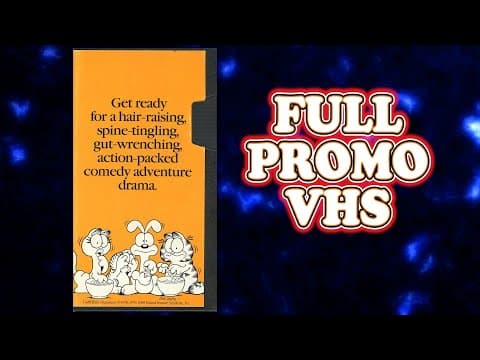 Garfield: In Search Of The Suite Life Vhs