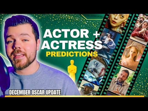 Best Actor And Actress Predictions (2026 Oscars)