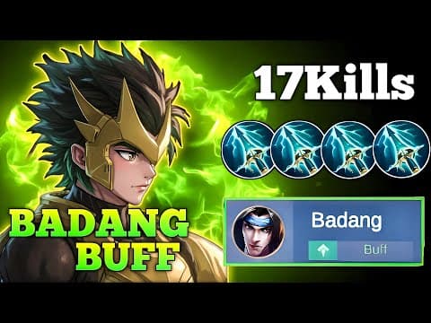 "sky Piercer + Dhs = Instant Domination! Is This Badang’s Most Op Build In Mlbb?!"