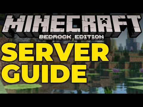 How To Make A Server In Minecraft Bedrock (2026)