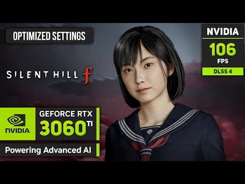 Silent Hill F On Rtx 3060 Ti - 4k, 2k, 1080p Optimized Settings!