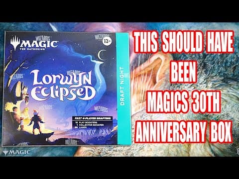 Product Of The Year Award | Mtg Lorwyn Eclipsed Draft Night