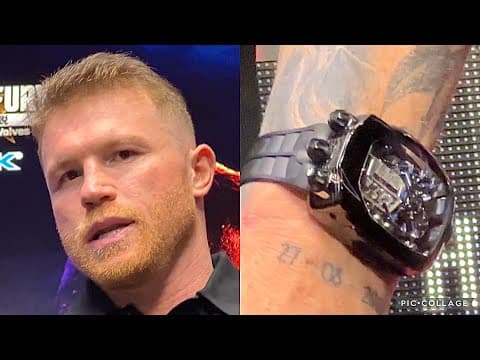 Canelo Shows Off 350k Watch & Talks About Making A Collab