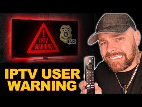 ⚠️iptv Warning : User Targeted By Fact & Police! Big Firestick News