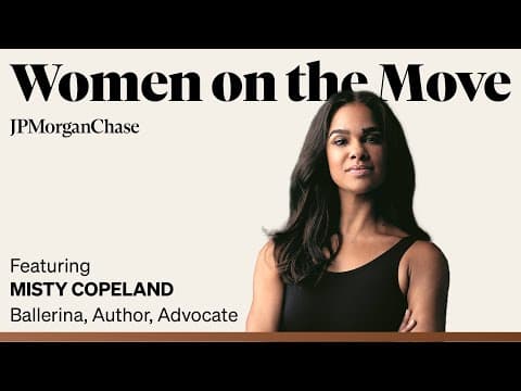 Misty Copeland On Legacy, Leadership, And Building Community Through Dance | Jpmorganchase