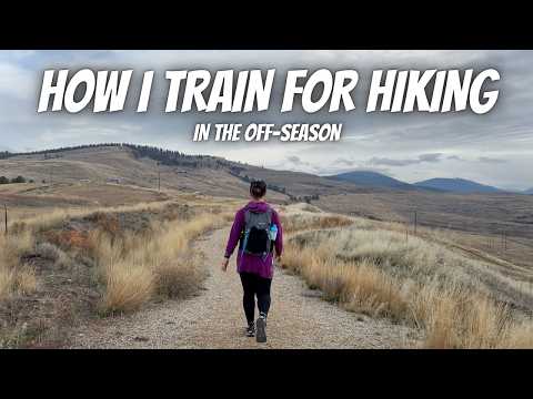 How I Train In The Off-season | Week In My Life As A Solo Backpacker