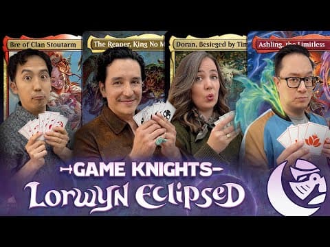 Lorwyn Eclipsed W/gabriel Luna | Game Knights 83 | Magic The Gathering Mtg Commander Gameplay Edh