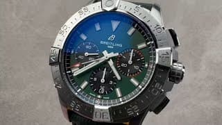 Breitling Avenger B01 Chronograph 42 Ab0146101l1x1 Breitling Watch Review