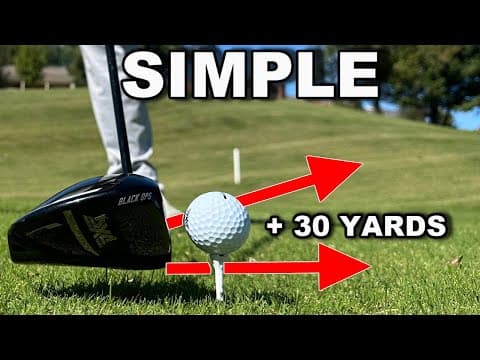 How To Drive A Golf Ball Straight And Long ( Simple Driver Tips)