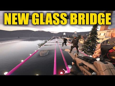 New Glass Bridge Game Mode In Rainbow Six Siege! (funny Momments)