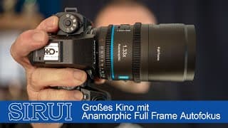 Großes Kino: Sirui Astra 50mm T1.8 Anamorphic Full Frame Autofokus