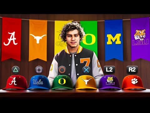 Decision Day! College Football 26 Road To Glory | Sophomore Year