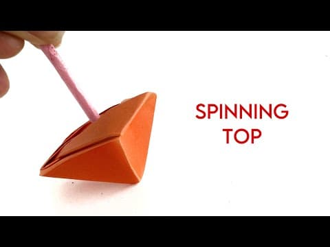 Origami Spinning Top - 1102