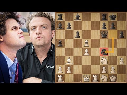 Magnus Vs Hans || Fide World Rapid Championship 2025