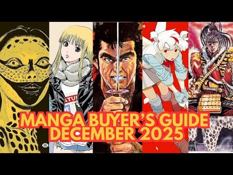 Manga Buyer's Guide - December 2025