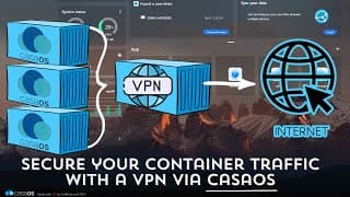 Deploy And Manage A Vpn For Your Docker Containers Via Casaos!