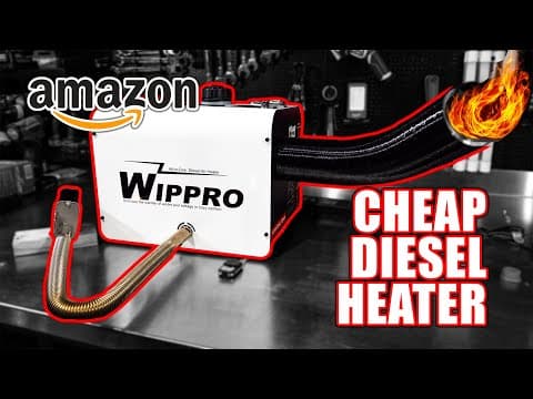 It Works! ...sorta... Cheap Amazon Diesel Heater - Wippro 8kw Heater - 12v/24v/110v
