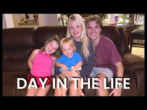 Busy Day In The Life Of A 22 Year Old Pre-med Mom Of Two