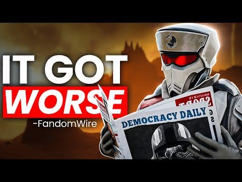 Fellas, This Week In Helldivers 2 Was A Painful Mess...