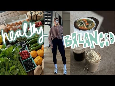 What I Eat In A Day | As A Girl Trying To Find Balance + Hit Her Fitness Goals