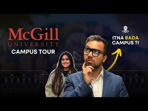 Mcgill University Campus Tour 2024 | Inside Look At Canada's Ivy League Gem