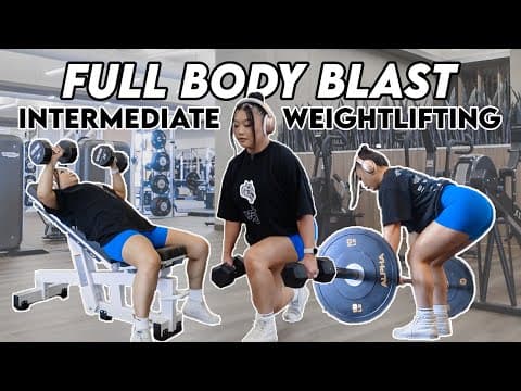 Level Up Your Gainz | Intermediate Full Body Gym Routine Ft. Groove Life