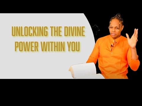 God In Me Part 1: Unlocking The Divine Power Within You