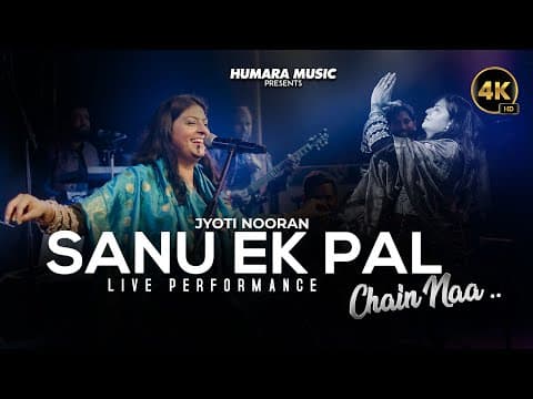 Sanu Ek Pal Chain Na Aave | Soulful Jyoti Nooran  | Qawwali Song Live Performance