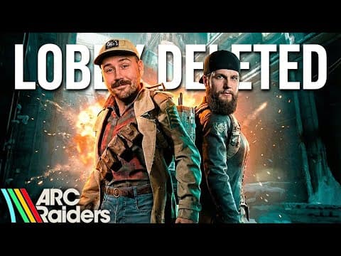 We Wiped The Entire Lobby... (arc Raiders W/ F0rest)