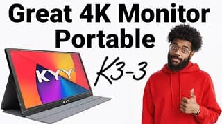 Kyy K3-3 4k 2160p 15.6"  Portable Monitor Review