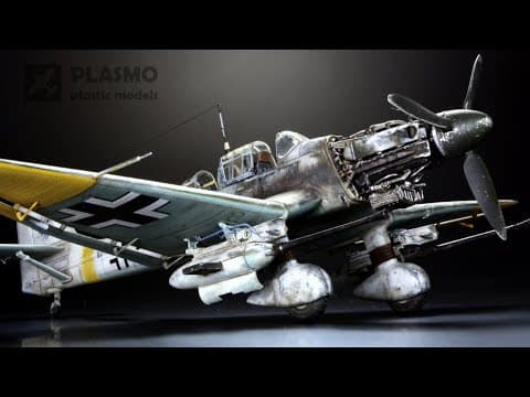 Ju-87 G-2 Stuka Winter - Hobby2000 / Academy - 1/72 - Aircraft Model