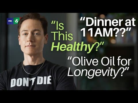 What I Ate For 7 Days To Be Like Bryan Johnson - Takeaways & Highlights