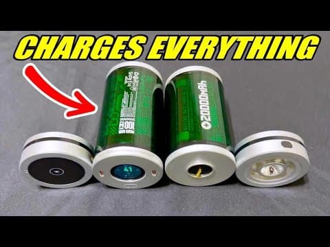 Insane Power! Mfish Super Mushroom Modular High-capacity 40,000mah Power Bank Review