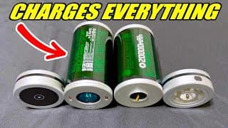 Insane Power! Mfish Super Mushroom Modular High-capacity 40,000mah Power Bank Review