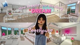 How To Build Your Dream Bloxburg Penthouse! *super Easy* 🏙️